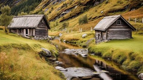 Premium Ai Image Switzerland Grisons Mountain Hut At Albula Pass
