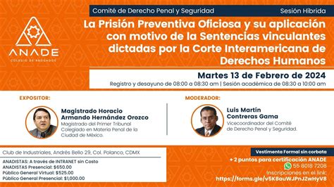 La Prisión Preventiva Oficiosa Y Su Aplicación Con Motivo De La