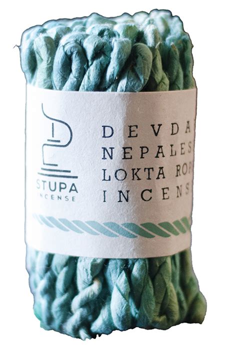 Buy Stupa Devdar Rope Incense Bundle Online Faithful To Nature