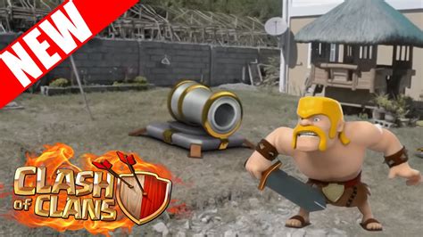 Clash Of Clans En La VIDA REAL ByMaxx YouTube