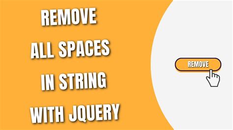 Remove All Spaces From A String With Jquery Howtocodeschool Youtube