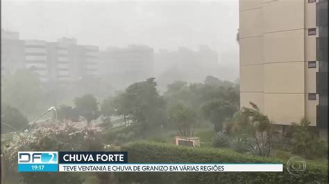 V Deos Temporal Vento Forte Atinge Diversas Regi Es Do Df Houve