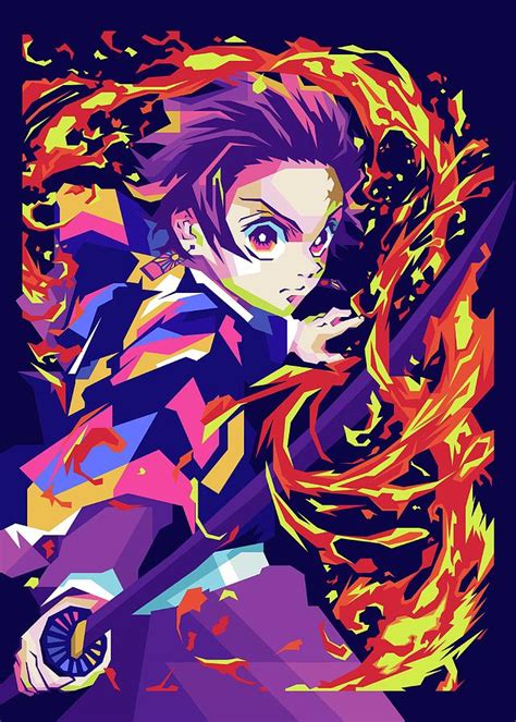 Demon Slayer Digital Art By Rochefort Artwork Fine Art America