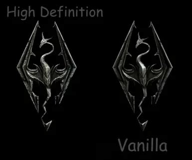 High Definition Skyrim Menu Logo - Nexus Skyrim SE RSS Feed - Schaken-Mods