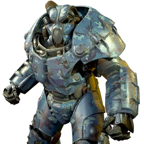 Blue Camo X 01 Power Armor Paint Independent Fallout Wiki