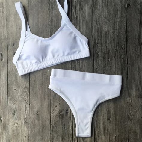 Popular White Thong Bikini Buy Cheap White Thong Bikini Lots From China
