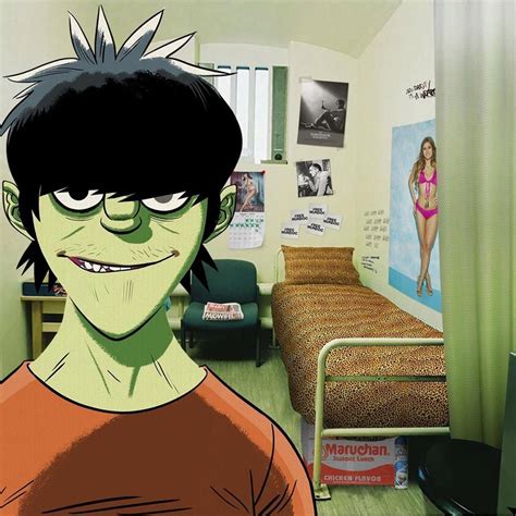 Murdocs Cell In Jail Gorillaz Phase Arte De Gorillaz Artistas