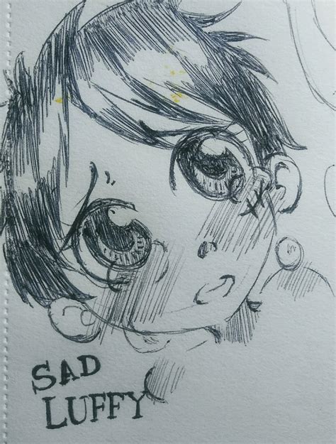 Crying Luffy by NoviceComics on DeviantArt