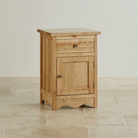 Cairo Natural Solid Oak Bedside Table Solid Oak Bedside Tables Oak Bedside Tables Bedside Table