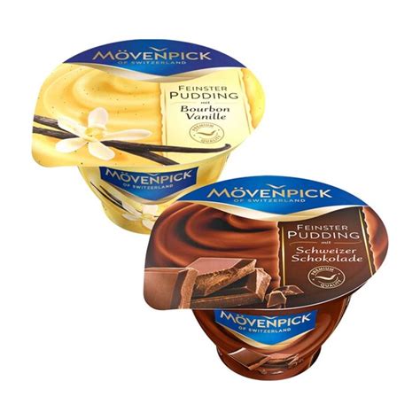 MÖVENPICK FEINSTER PUDDING versch Sorten je 150 g Becher von mein