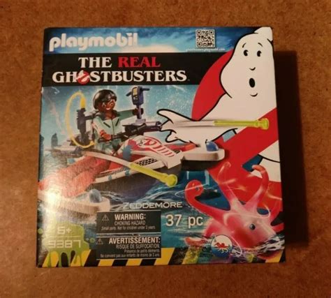 PLAYMOBIL 9387 ZEDDEMORE AVEC AQUA SCOOTER The Real GHOSTBUSTERS EUR