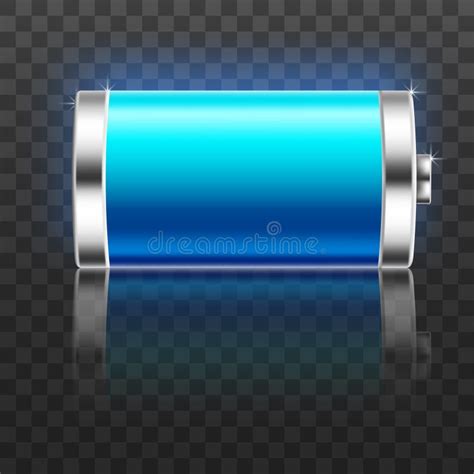 Battery Charge Full Power Energy Level Stock Vector Illustration Of