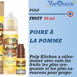 E Liquide Poire La Pomme De Pulp En Pack De Ml Eliquide Saveur