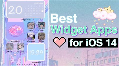 Best Widget Apps For Ios 14 Aesthetic Iphone Customization Youtube