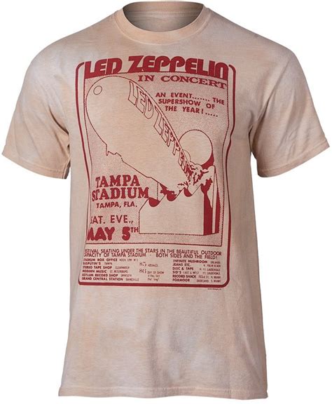 Koszulka Led Zeppelin In Concert Barwiona L Pozostali Producenci