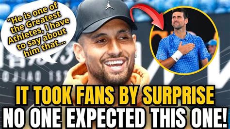 Breaking News Nick Kyrgios Reveals Secret Behind Djokovic S Success