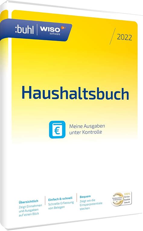 Wiso Haushaltsbuch Buhl Data Service Gmbh Amazon De Software