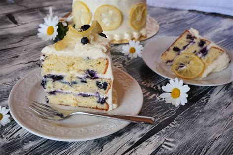 Gluten Free Lemon Dream Blueberry Cake Chef Alina Recipe