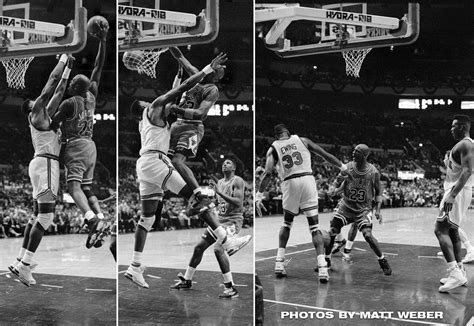 Michael Jordan Dunks On Patrick Ewing