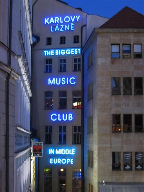 Karlovy Lazne With Its Five Music Clubs On Five Floors Is The Largest