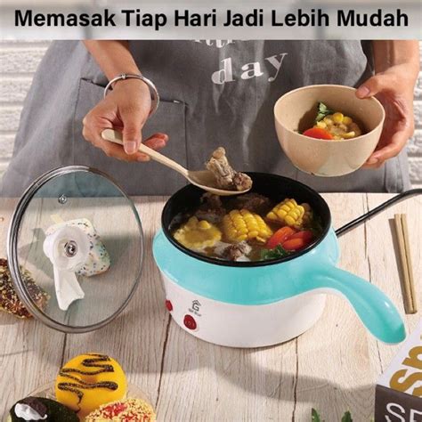 Jual Gm Bear Panci Listrik Lapis Keramik Panci Elektrik Multifungsi