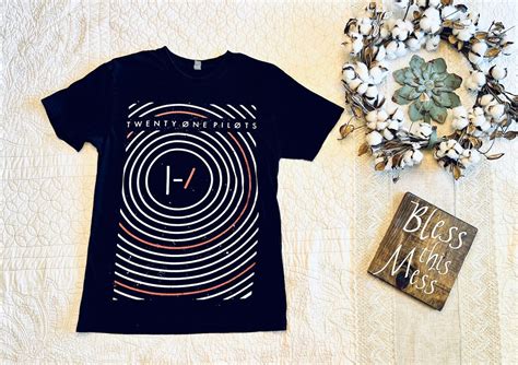 Twenty One Pilots Concert Graphic Womans T Shirt Siz Gem