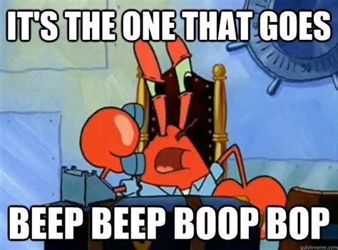 Nah Man You Mean Beep Boo Boo Bop Boo Boo Bop Lol Funny Spongebob