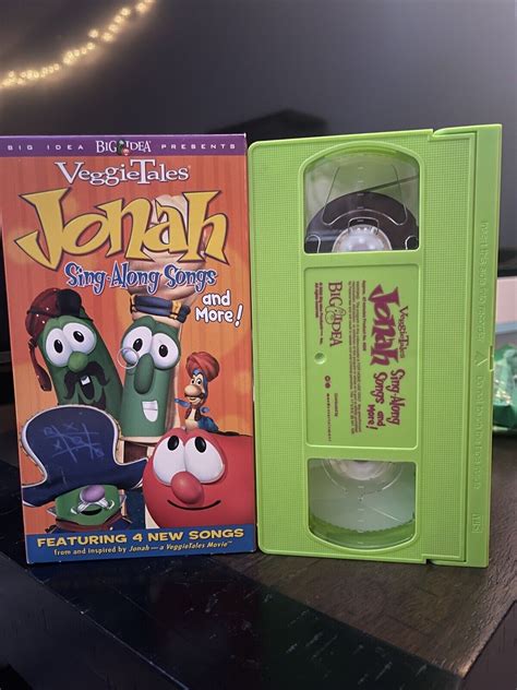 Veggietales Jonah Sing Along Songs Vhs Grelly Usa