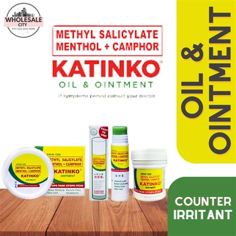 Katinko 10g 30g Stick Roll On Oil Liniment 35ml