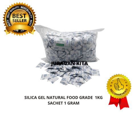 Silica Gell Food Grade Anti Jamur Anti Lembab Silika Gell Cilica