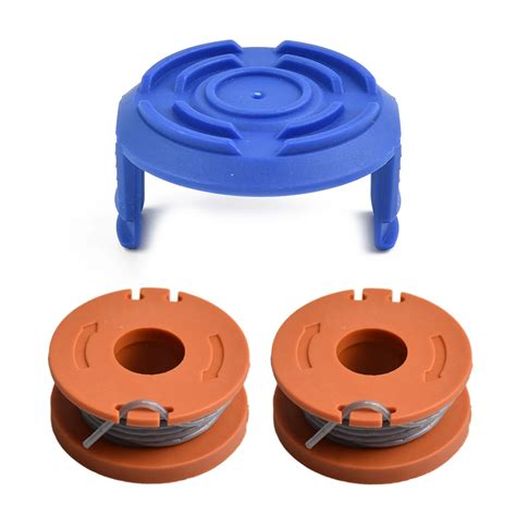 Lawn Mower Spool Cover And Line Replacement For Macallister Off