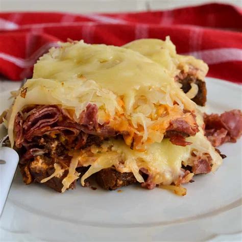 Homemade Reuben Casserole | Small Town Woman