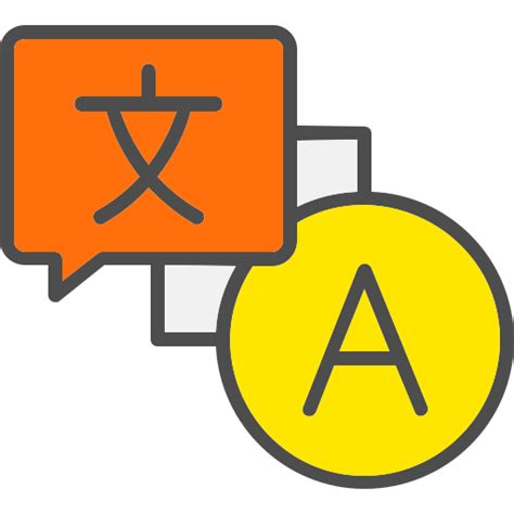 Translator Generic Outline Color Icon