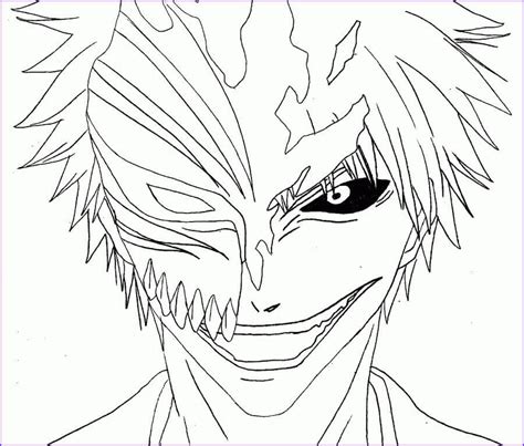 Ichigo De Bleach Para Colorear Imprimir E Dibujar Dibujos Colorear