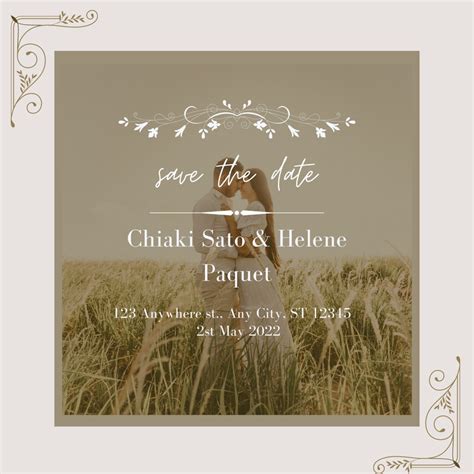 Page 2 Free Customizable Virtual Wedding Invitation Templates Canva