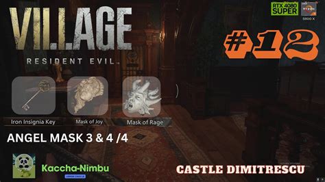 Resident Evil Village Re Castle Dimitrescu Angel Mask