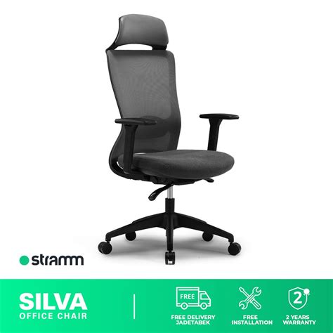 Jual Stramm Kursi Kerja Ergonomis Silva I Shopee Indonesia