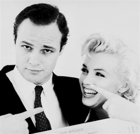 Marlon And Marilyn Marilyn Marilyn Monroe Photos Old Hollywood