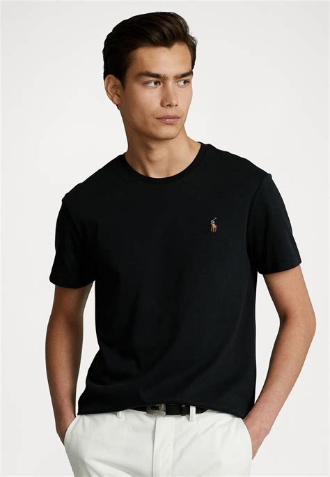 Polo Ralph Lauren Short Sleeve T Shirt Bas Black Svart