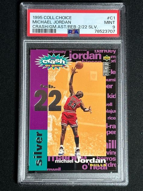 Collector S Choice Crash The Game Silver Michael Jordan C Psa