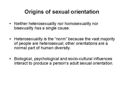 Chapter 9 Sexual Orientations Sexual Orientation Sexual Orientation