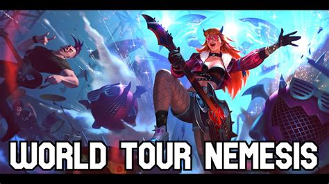 Smite Skin Showcase World Tour Nemesis Youtube