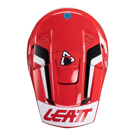 Leatt Helmet Kit Moto V Red Tracktion Motorcycles