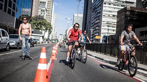 Fotos Ciclofaixa é Inaugurada Na Avenida Paulista Em São Paulo 02