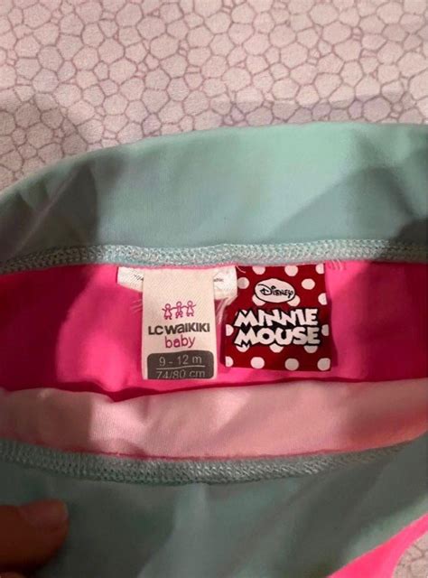 Minnie Mouse Swimsuit Bikini On Carousell