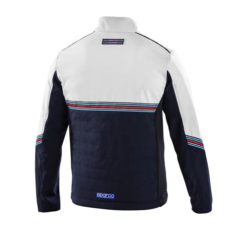 Softshell Sparco Martini Racing Marine Blanc Distributeur Officiel