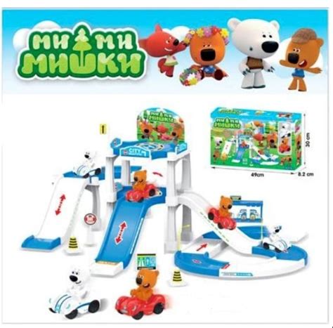 ᐉ Игровой набор Мишки ми-ми-мишки Парковка зимняя ABC • Купить в Киеве ...