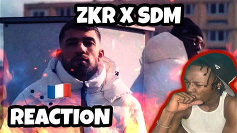 AMERICAN REACTS TO FRENCH RAP Zkr Philly Ft SDM Clip Officiel