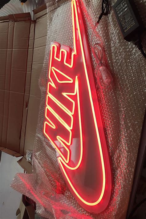 Dripping Nike Acrylic Neon Signs Dripping Nike Led Neon Sign Nike Neon