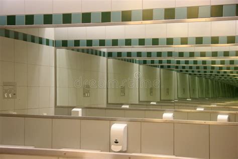 Multiple reflection stock photo. Image of toilet, bathroom - 2686432